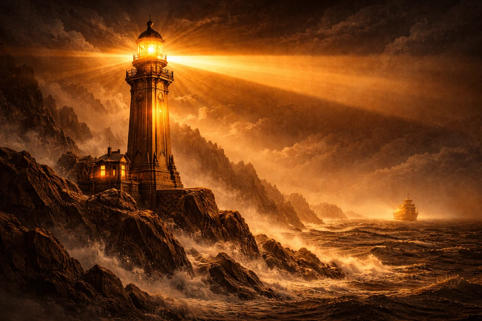 Lighthouse illustration